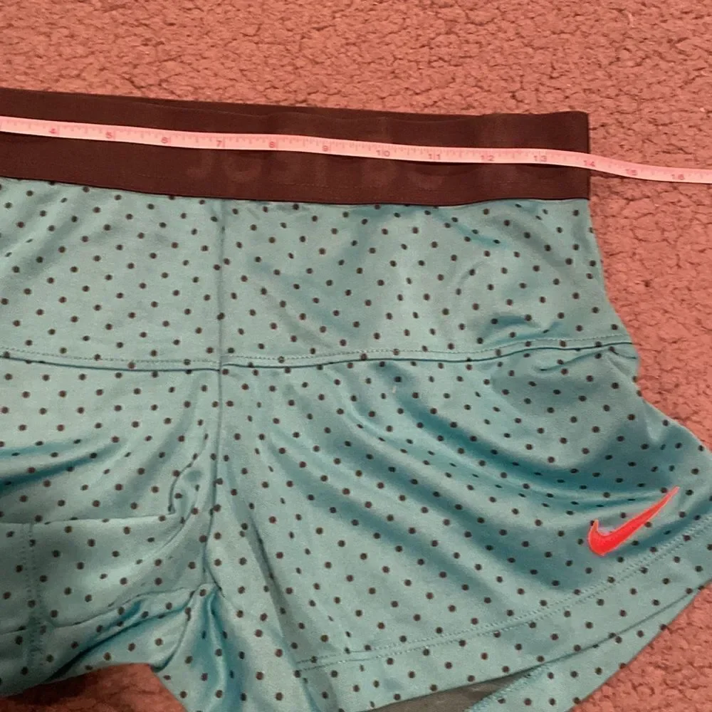 Nike Running Shorts Size Small Polka Dot Just Do It Swoosh